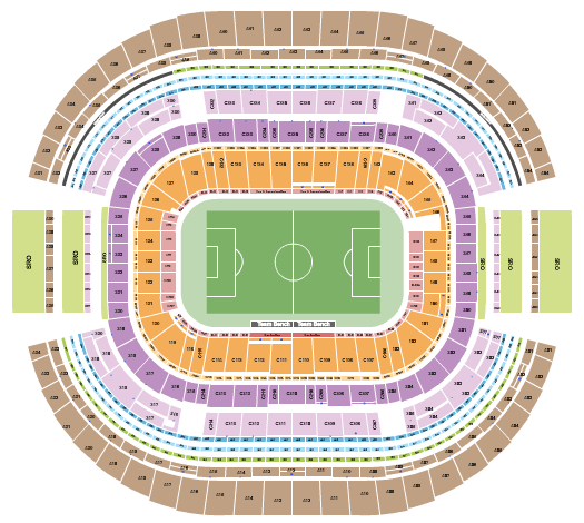 AT&T Stadium AT&T Stadium Seating Chart